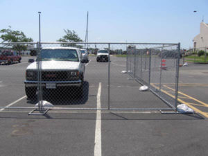 Parking Temporary Fence Panels