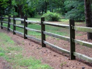  Wood Split Rail Fence 3 Rail 