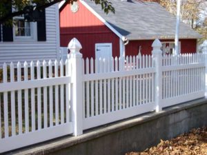 Cecil Vinyl Picket Fence