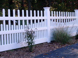 Fenwick Vinyl Picket Fence