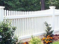 Nanticoke Vinyl Picket Fence