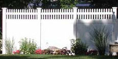 Worchester Vinyl Privacy Fence